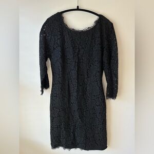 NWT Black Lace Dress